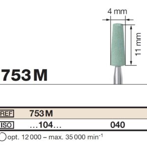 Fresón para Zirconio cerámica y metal