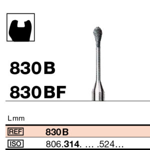 Fresa de Diamante para Micro Preparación