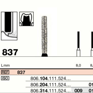 Piedra Diamante Cilíndrica  Nº2