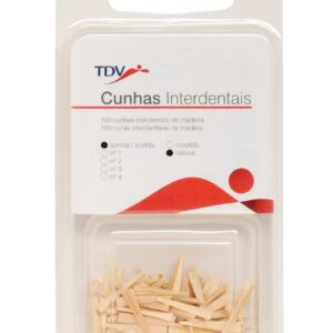 Cuñas Anatómicas madera Nº1 por 100 Unidades