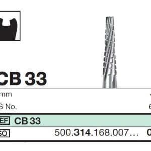 Fresa Tungsteno Troncoconica 699