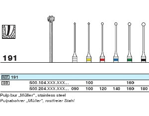 Fresa Tungsteno LN para contraangulo D+Z