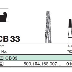 Fresa de Tungsteno para Pieza de mano 702