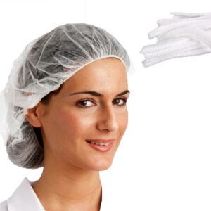 Gorro elastizado Blanco por 100 unidades