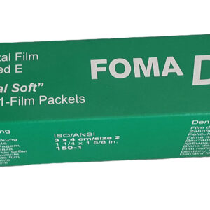 Placas Radiográficas Foma Dentix caja por 150 unidades
