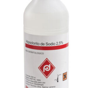 Hipoclorito 2,5 % x 500 ml